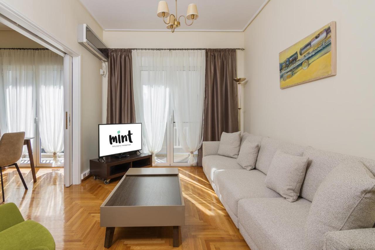 Minimal 2 Bedroom Apt Near The Athens Concert Hall Buitenkant foto